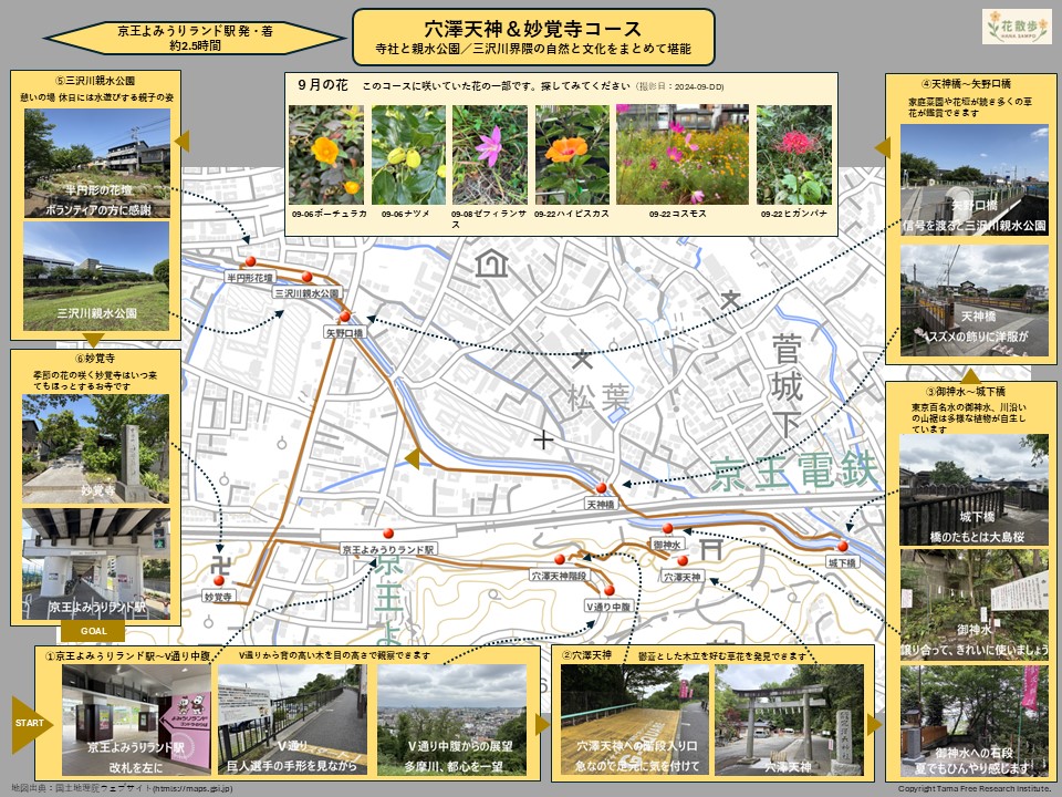 地理院_穴澤天神＆妙覚寺コース（９月）